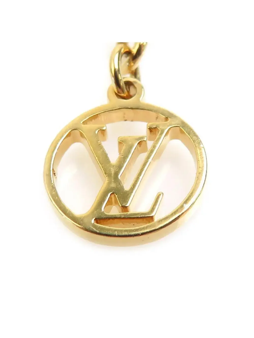 Auth Louis Vuitton Lv&Me J Necklace #302694L26B
